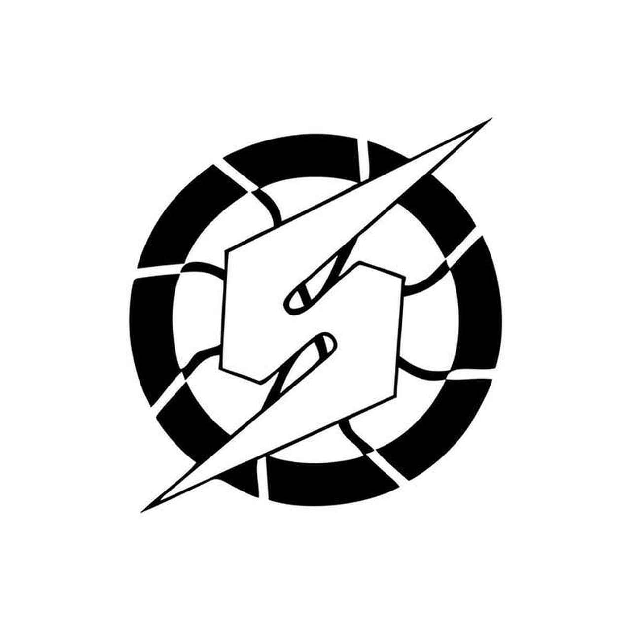 Metroid Logo - Metroid Samus Logo 005 Vinyl Sticker
