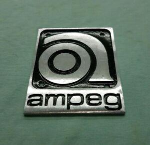 Ampeg Logo - Details about Ampeg vintage emblem logo badge for amp project or  restoration METAL