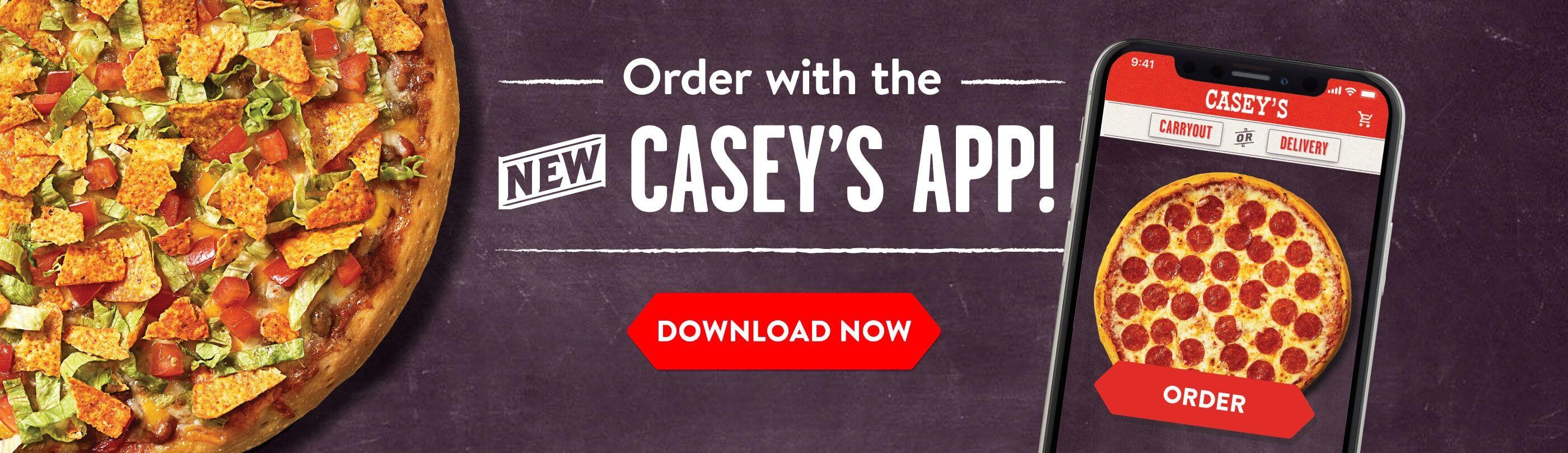 Casey's Logo - Pizza Delivery & Carryout - Order Food Online from Casey's