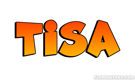 Tisa Logo - Tisa Logo | Free Name Design Tool from Flaming Text