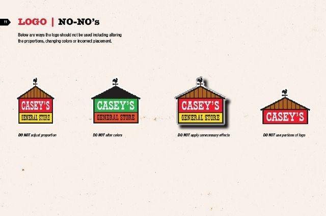 Casey's Logo - Casey's Brand Book - ADAM ELWELL | CREATIVE