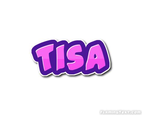 Tisa Logo - Tisa Logo. Free Name Design Tool from Flaming Text