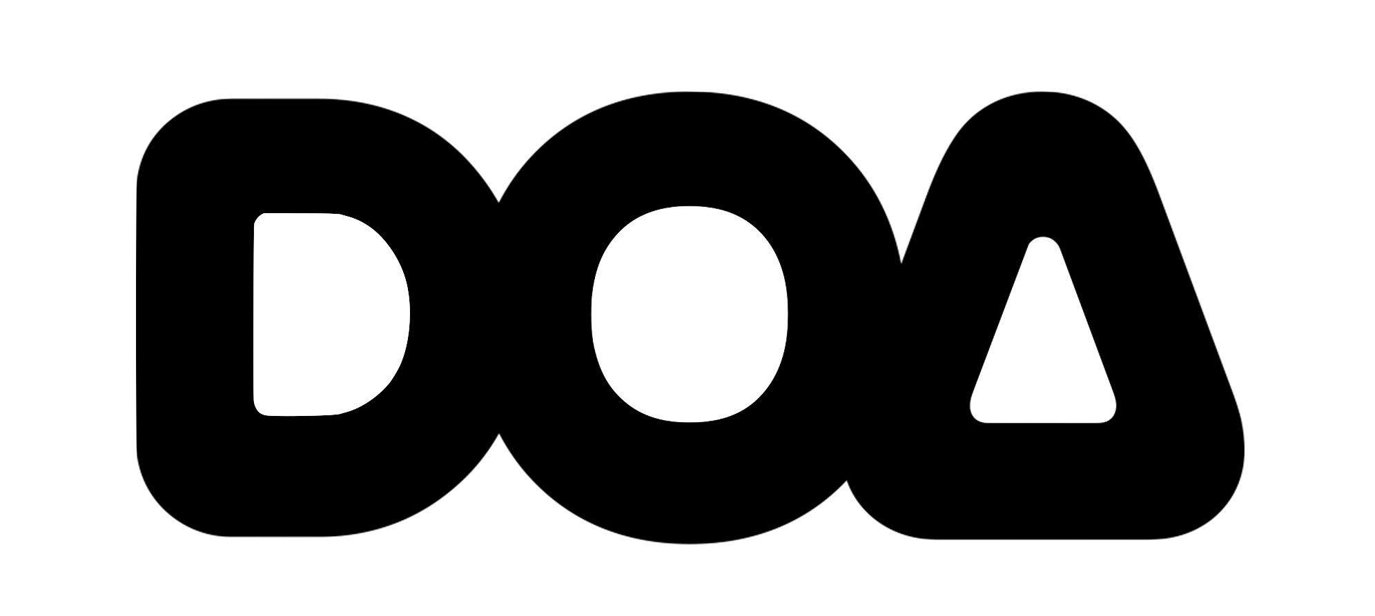 Doa Logo - Solid Green by Rich&Vibrant Organic Cotton Crew Socks
