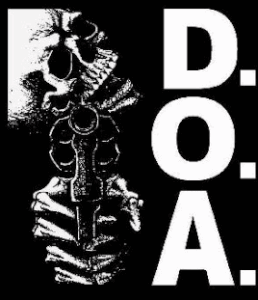 Doa Logo - DOA Back Patch