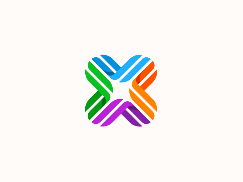 Twirl Logo - X Logo Design by Dalius Stuoka. logo designer on Dribbble