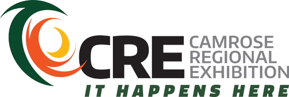 CRE Logo - Camrose Regional Exhibition - It Happens Here.