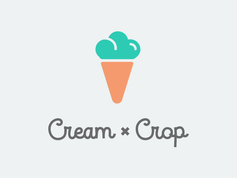 Cone Logo - 40 Sweet Ice Cream Logo Designs for Creative Inspiration