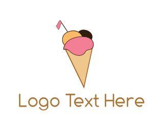 Cone Logo - Ice Cream Logo