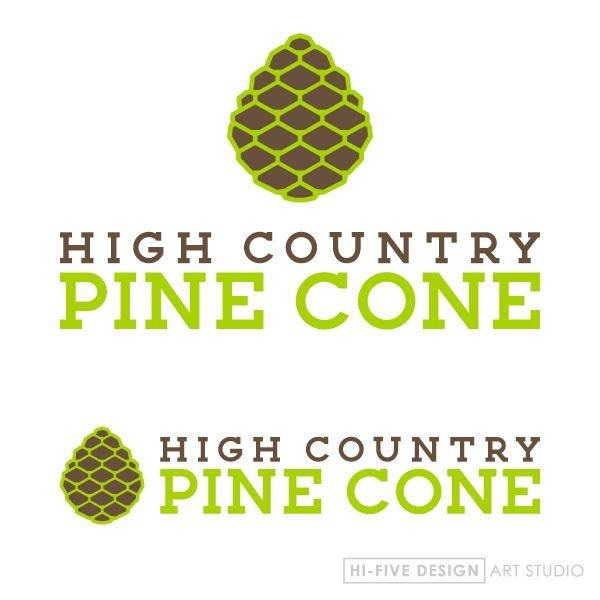 Cone Logo - natural logo – Hi-five Design