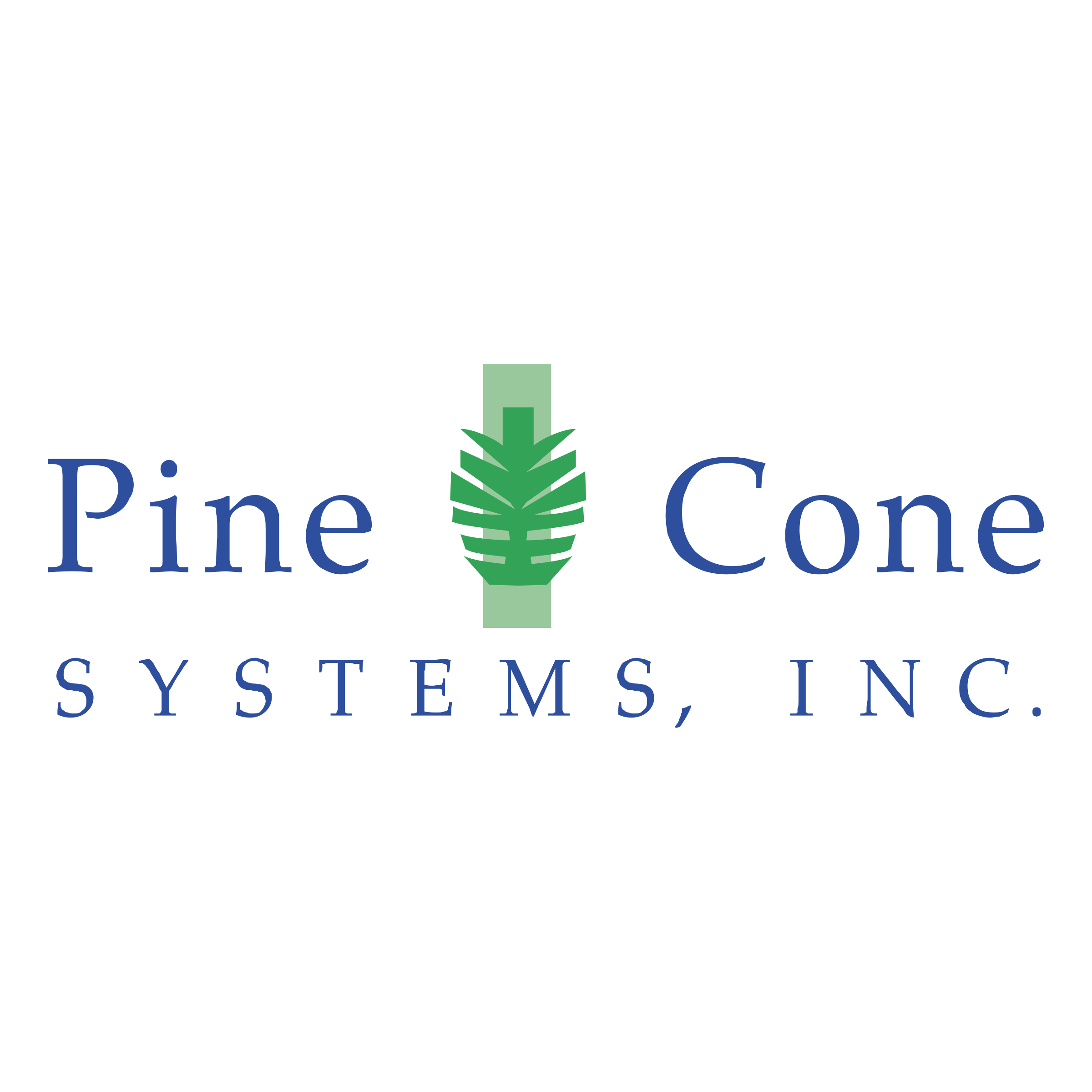Cone Logo - Pine Cone Systems Logo PNG Transparent & SVG Vector - Freebie Supply