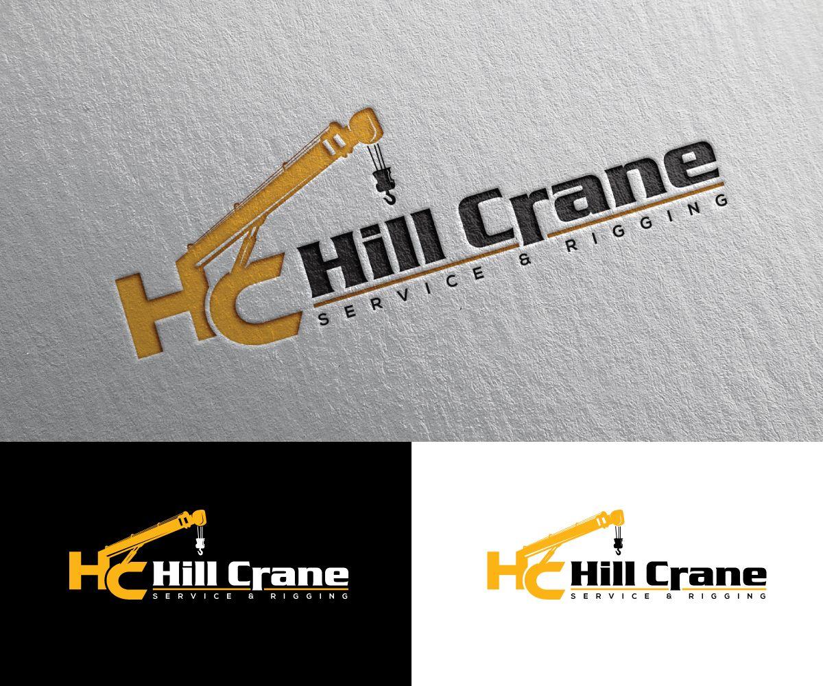 Crane Logo - Bold, Masculine, Construction Company Logo Design for Hill Crane ...