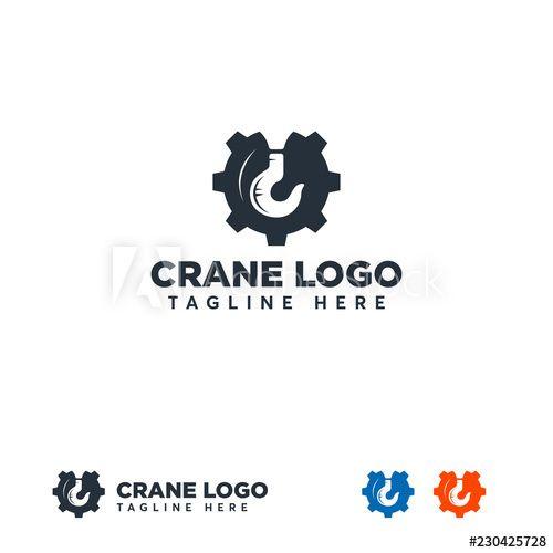 Crane Logo - Crane Logo designs , Build logo design. Construction logo. Vector ...