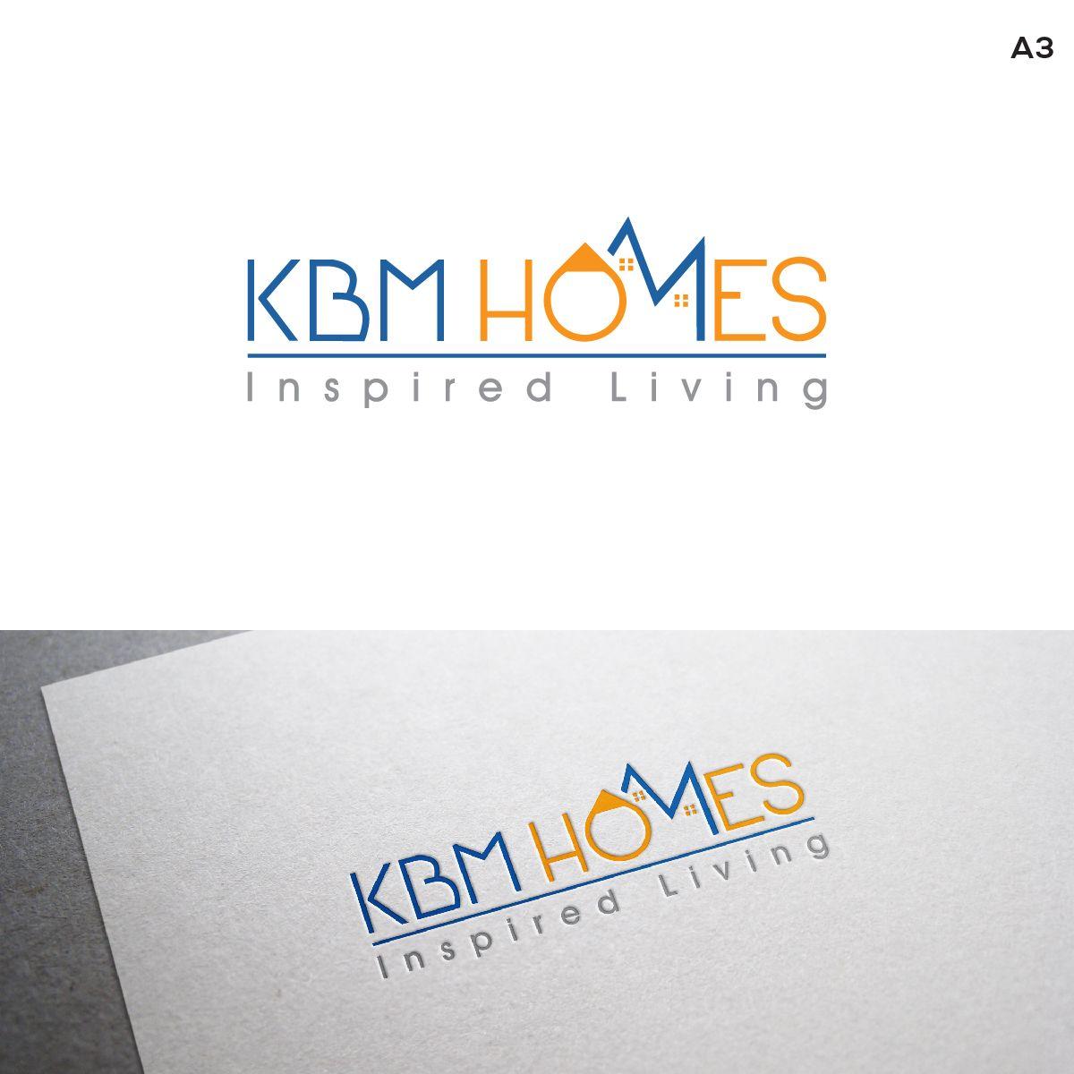 Perhaps Logo - Serious, Modern, Home Builder Logo Design for 'KBM Homes' (perhaps ...