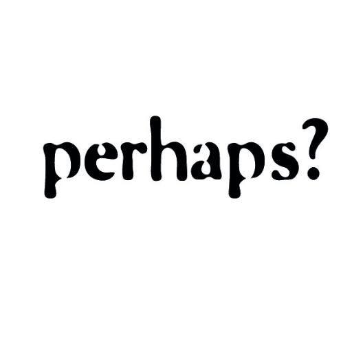 Perhaps Logo - perhaps? collective on Twitter: 