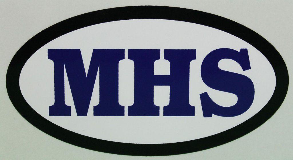 MHS Logo - MHS Car Decal