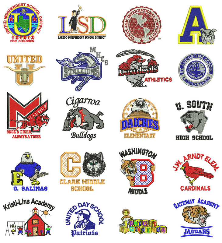 UISD Logo - GMAStitches.com - Schools in Laredo, Texas (TX)