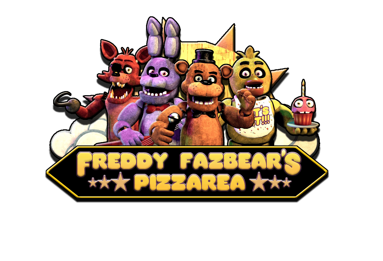 Fnaf Logo - Freddy Fazbear's Pizzarea 1993 Logo