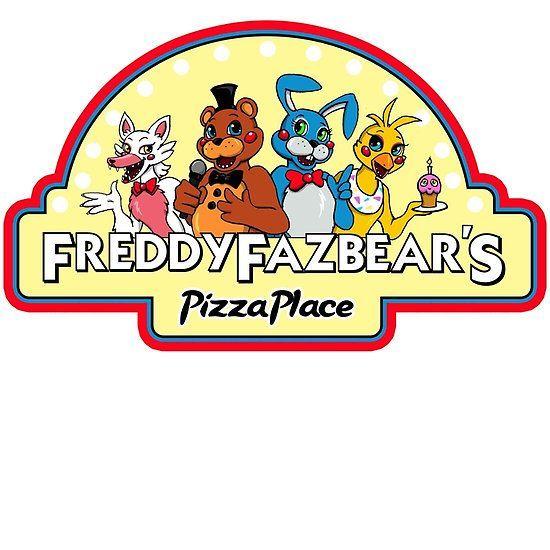 Fnaf Logo - Five Nights at Freddy's - FNAF 2 - Freddy Fazbear's Logo | Unisex T ...