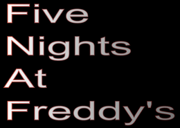 Fnaf Logo - Five Nights at Freddy's