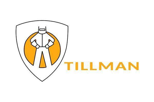 Tillman Logo - Genuine Tillman 566 Helmet Bib Premium Cowhide Clip on Leather