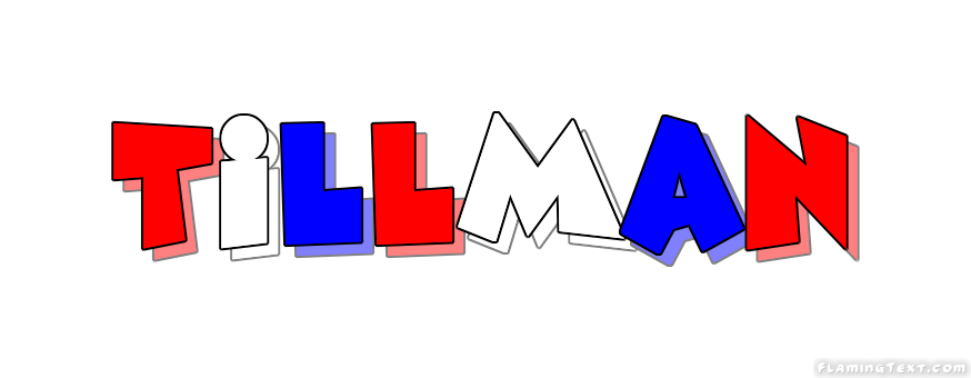 Tillman Logo - United States of America Logo | Free Logo Design Tool from Flaming Text