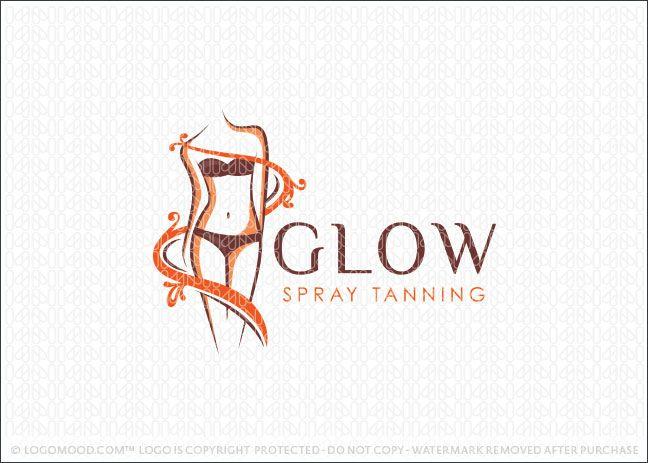 Tanning Logo - Glow Spray Tanning | Readymade Logos for Sale