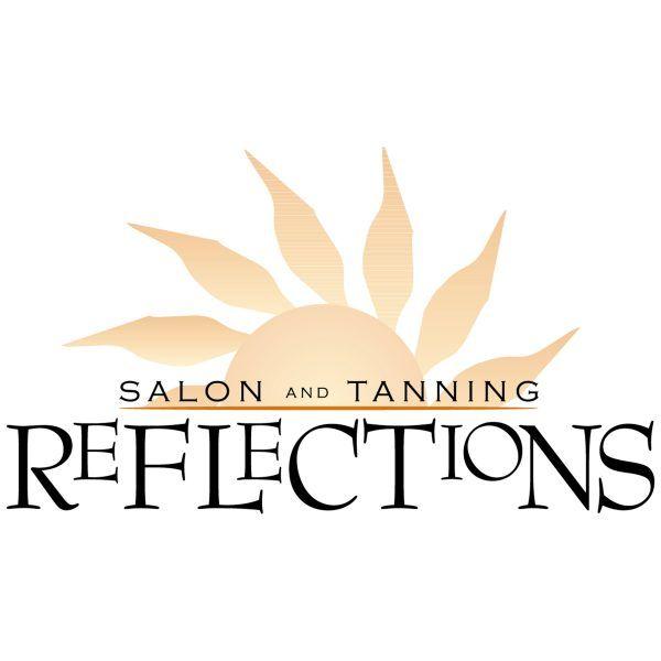 Tanning Logo - Reflections Salon and Tanning Logo