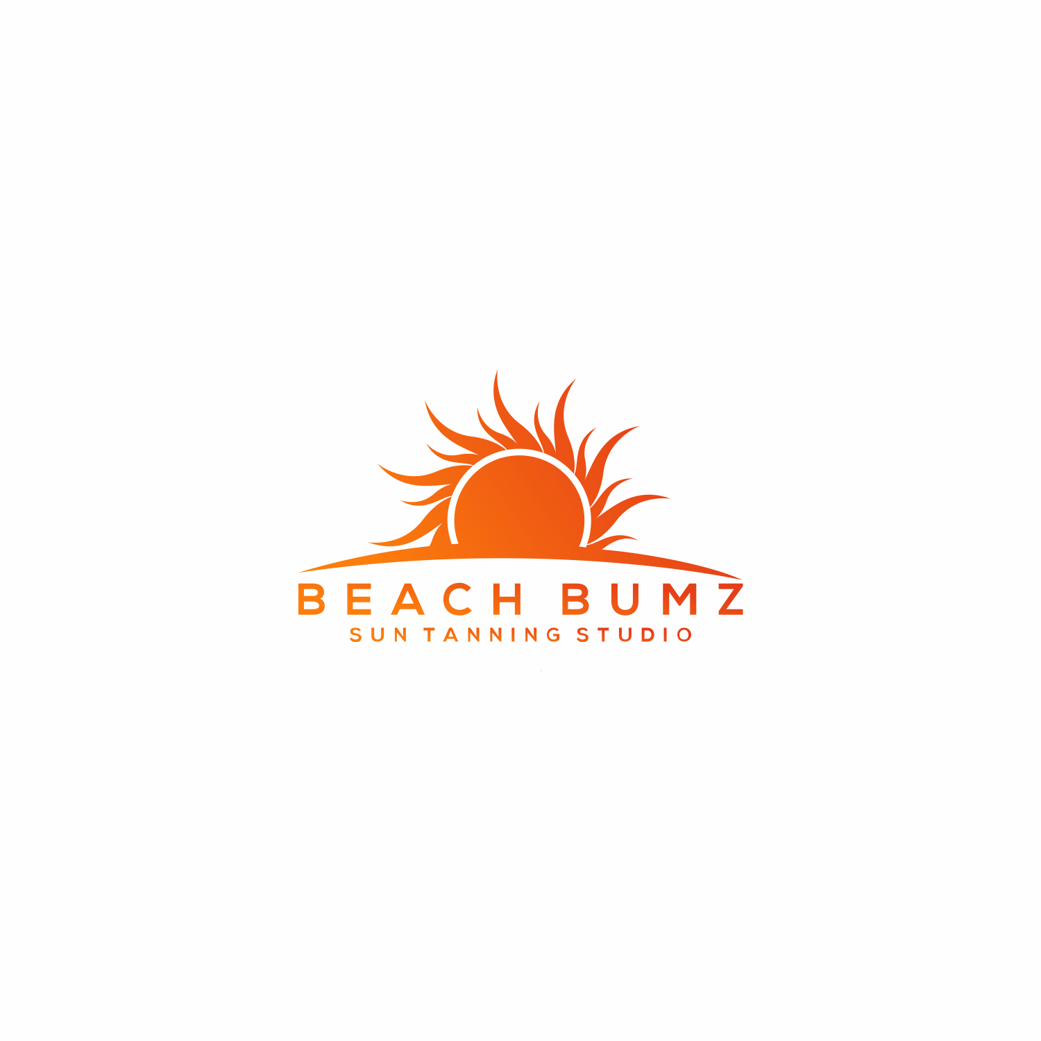 Tanning Logo - Elegant, Playful Logo Design for Beach Bumz Sun Tanning Studio