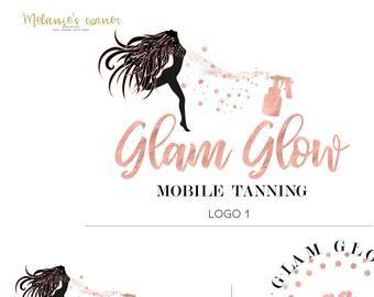 Tanning Logo - Spray tan logo | Etsy