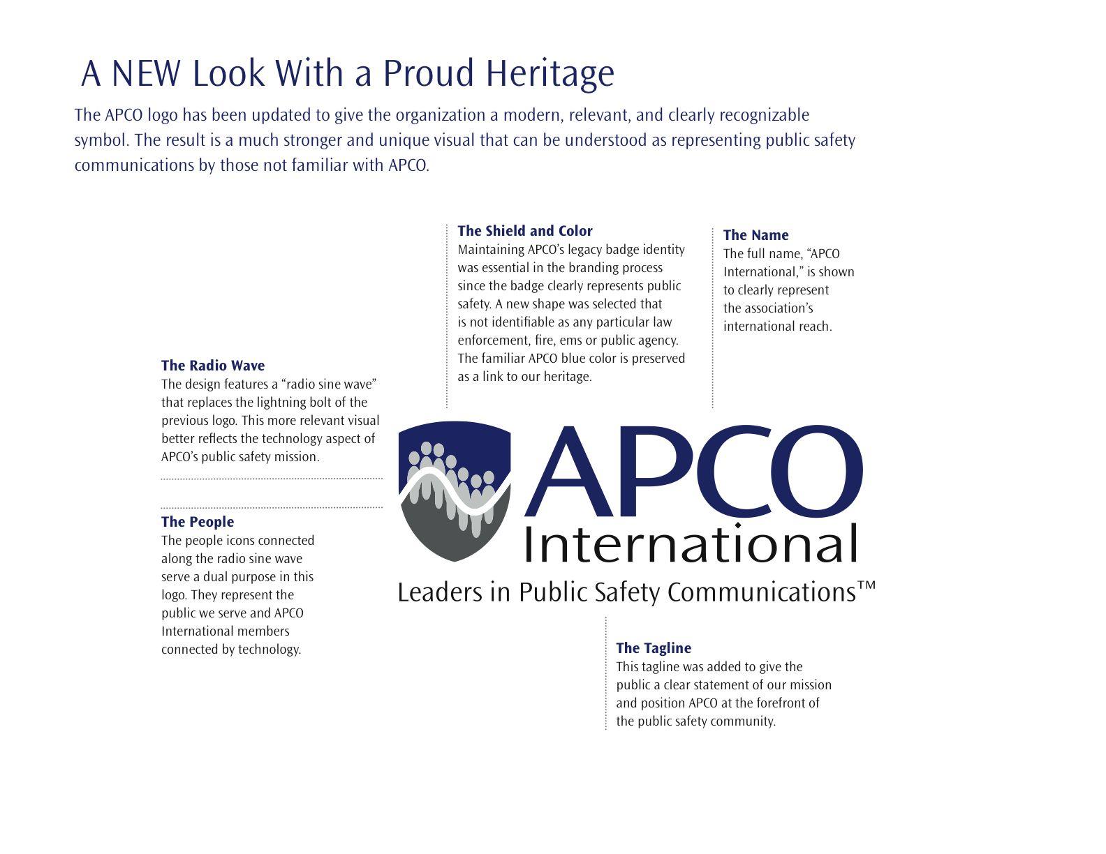 APCO Logo - The Process & History Behind APCO's New Look – Public Safety ...