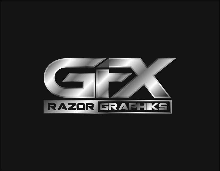 GFX Logo - Entry #21 by paijoesuper for RAZOR GRAPHIKS (GFX) LOGO | Freelancer