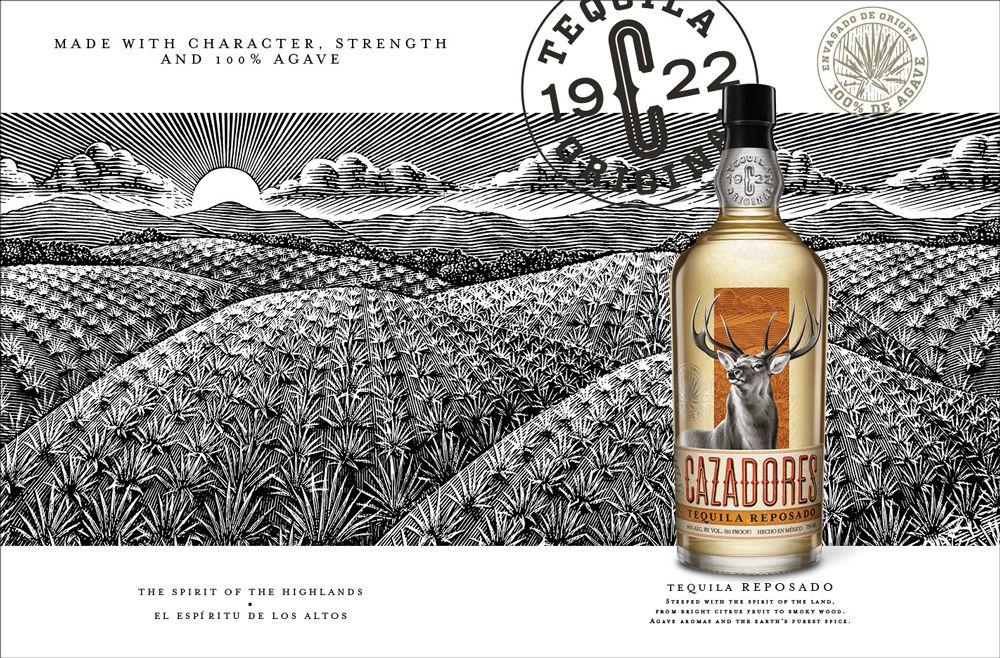 Cazadores Logo - Brand New: New Logo and Packaging for Cazadores by Duffy & Partners