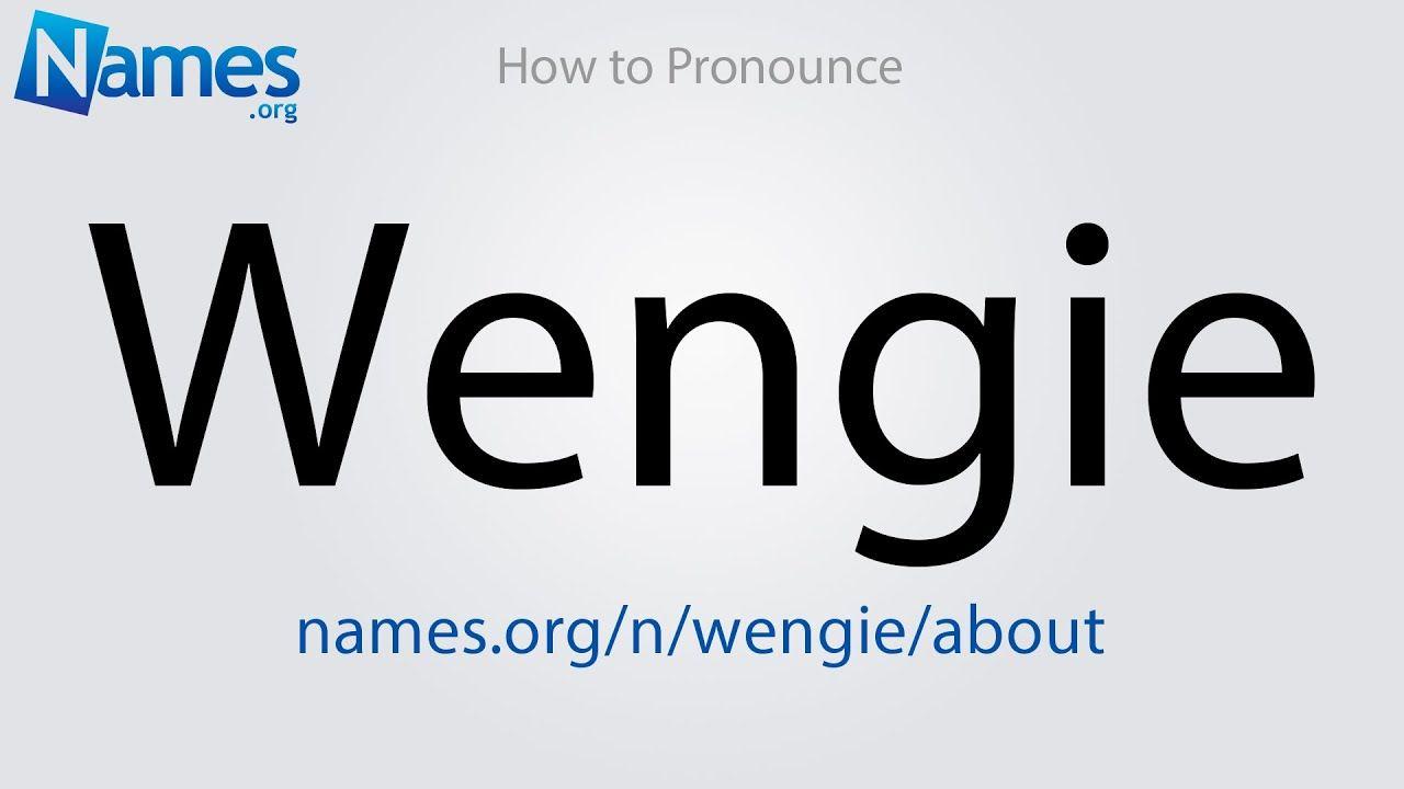 Wengie Logo - How to Pronounce Wengie