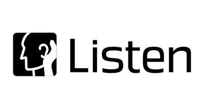 Listen Logo - Listen, Inc. Logo - markField Design