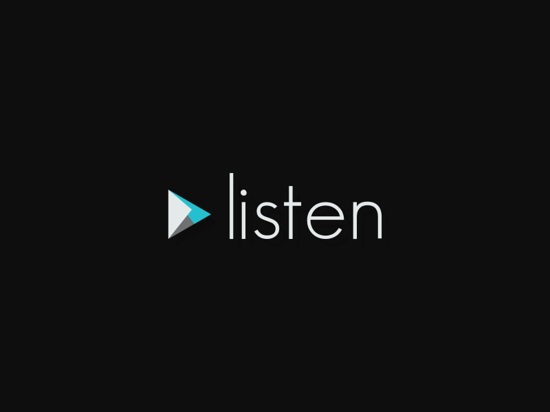 Listen Logo - Listen Design Studio - Logo Animation | Logos - Animated | Motion ...