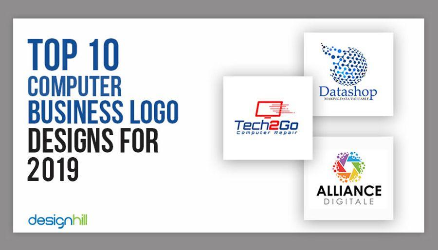 Cumputer Logo - Top 10 Computer Business Logo Designs For 2019