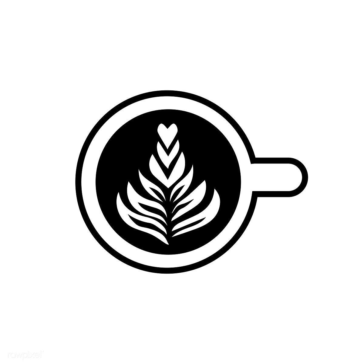Cappuccino Logo - Cup of cappuccino with tree vector | Free stock vector - 503369