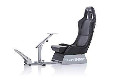 Playseat Logo - Playseat Evolution Black Racing Video Game Chair For Nintendo XBOX Playstation CPU Supports Logitech Thrustmaster Fanatec Steering Wheel And Pedal