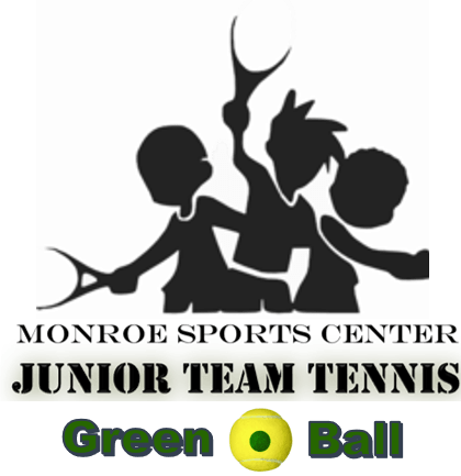 JTT Logo - Monroe Sports Center - Green Ball Junior Team Tennis - Summer Season