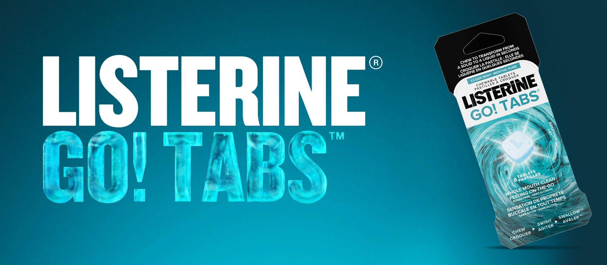 Listerine Logo - GO! TABS™: A Whole-Mouth Clean and Fresh Feeling On-the-Go | LISTERINE®
