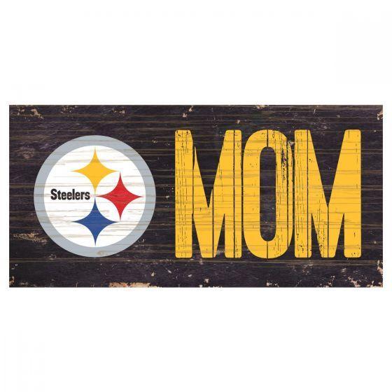 Pittsburgh Logo - Pittsburgh Steelers Logo Mom 12x6