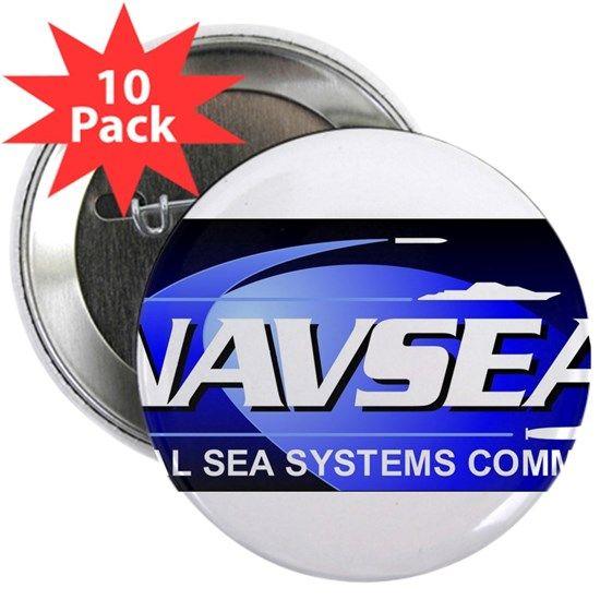 NAVSEA Logo - NAVSEA logo 2.25 Button (10 pack)