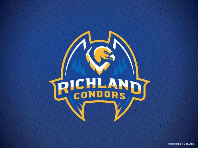 Richland Logo - Richland High School Condors by Greg Hahn on Dribbble
