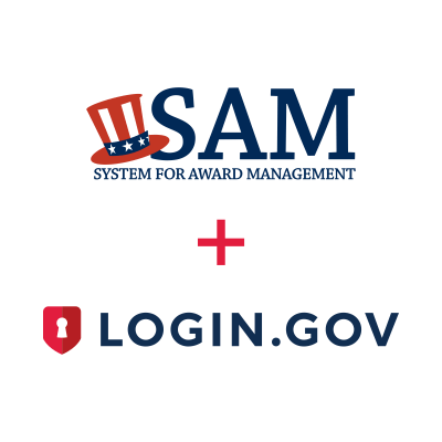 Sam.gov Logo - Login.gov Account - US Federal Contractor Registration