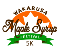 Syrup Logo - Wakarusa Maple Syrup Festival 5K and 1K Kids Fun Run Race Information,  Deals, Maps, and Photos