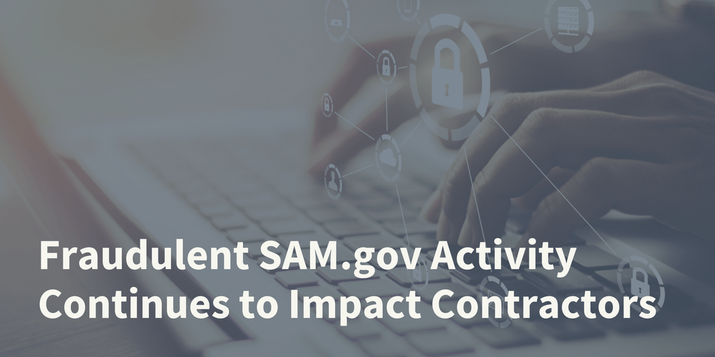 Sam.gov Logo - Fraudulent SAM.gov Activity Continues to Impact Contractors