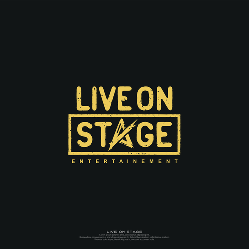 Liveon Logo - Live on Stage Events needs a powerful Logo. Logo design contest