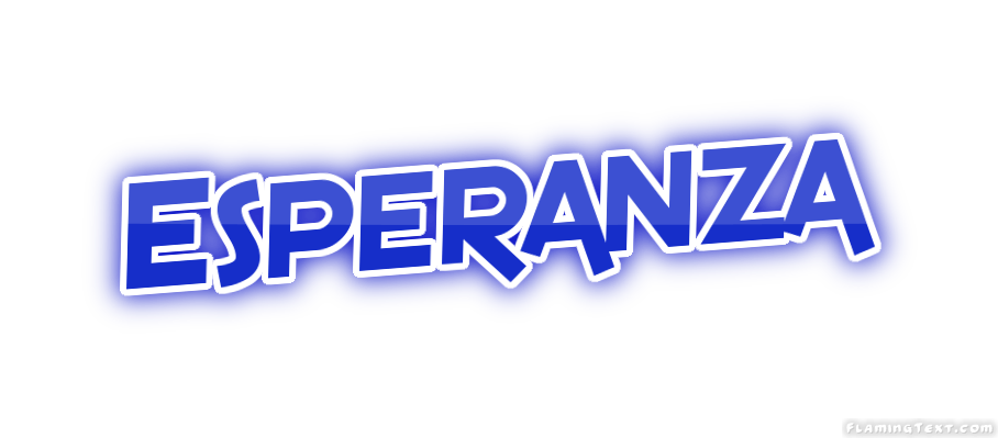 Esperanza Logo - Argentina Logo | Free Logo Design Tool from Flaming Text