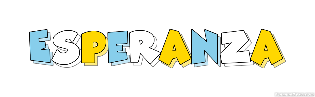 Esperanza Logo - Argentina Logo. Free Logo Design Tool from Flaming Text