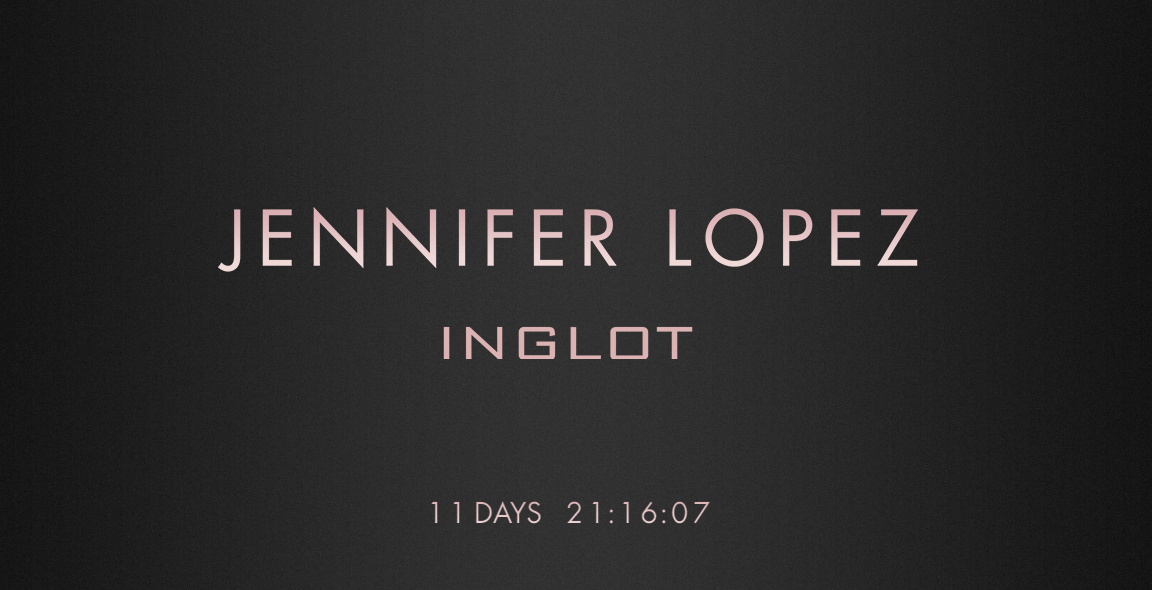 Inglot Logo - JENNIFER LOPEZ SET TO LAUNCH NEW COLLECTION WITH INGLOT — Blanck Digital